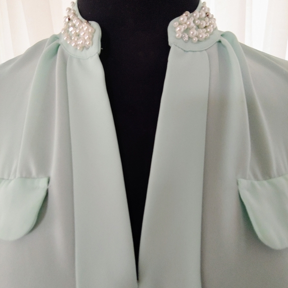 Pearl blouse. SIZE S - Picture 4 of 9